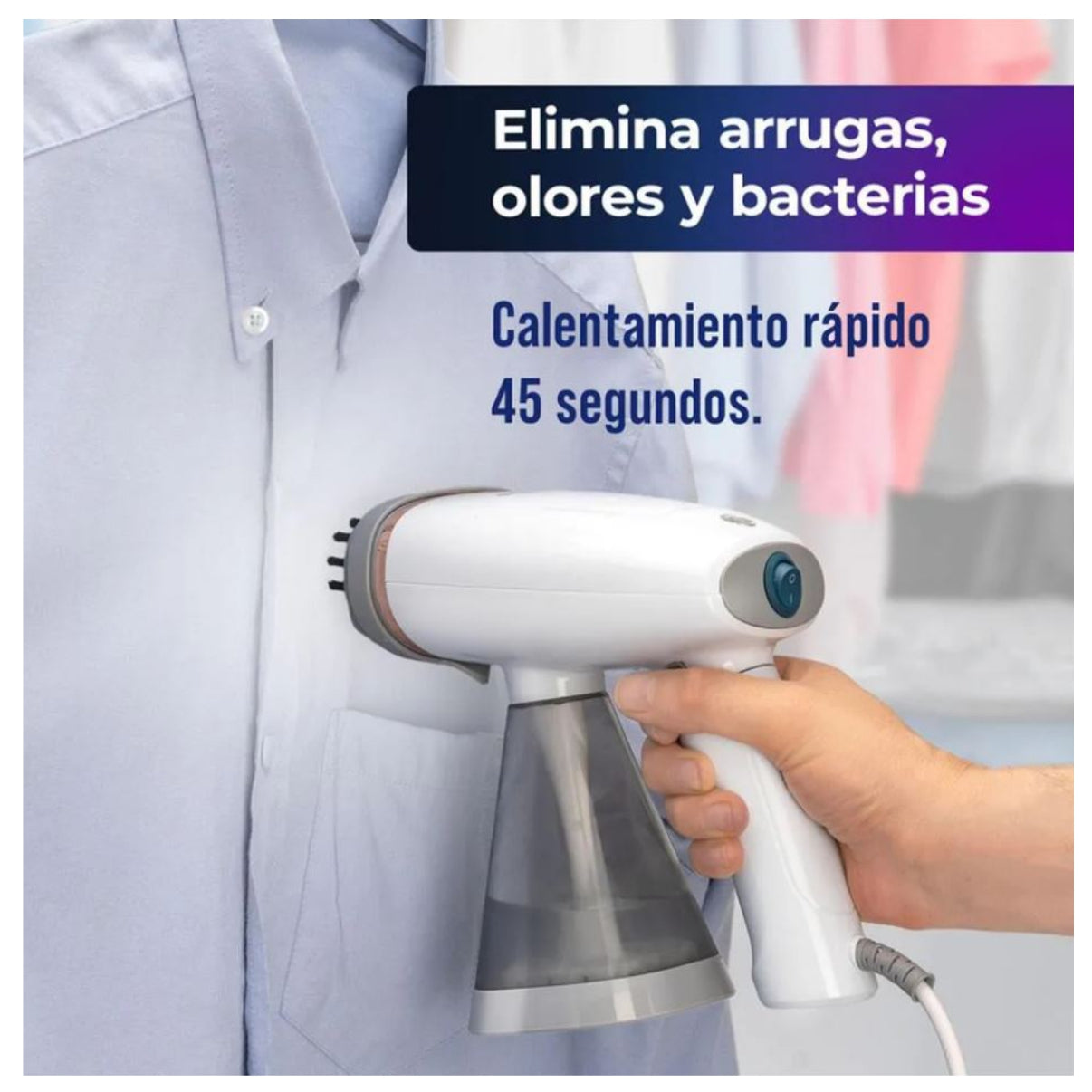 ⚡Ropa lisa, fresca y lista en 60 segundos 💨