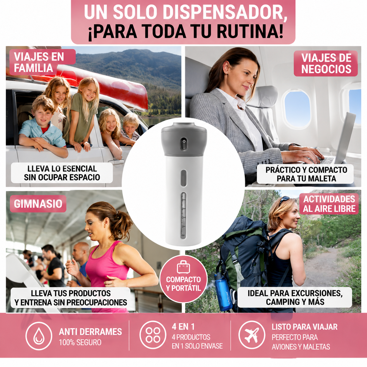 El Dispensador 4 En 1 Que Toda Girl Organizada Quiere En Su Bolso 💖