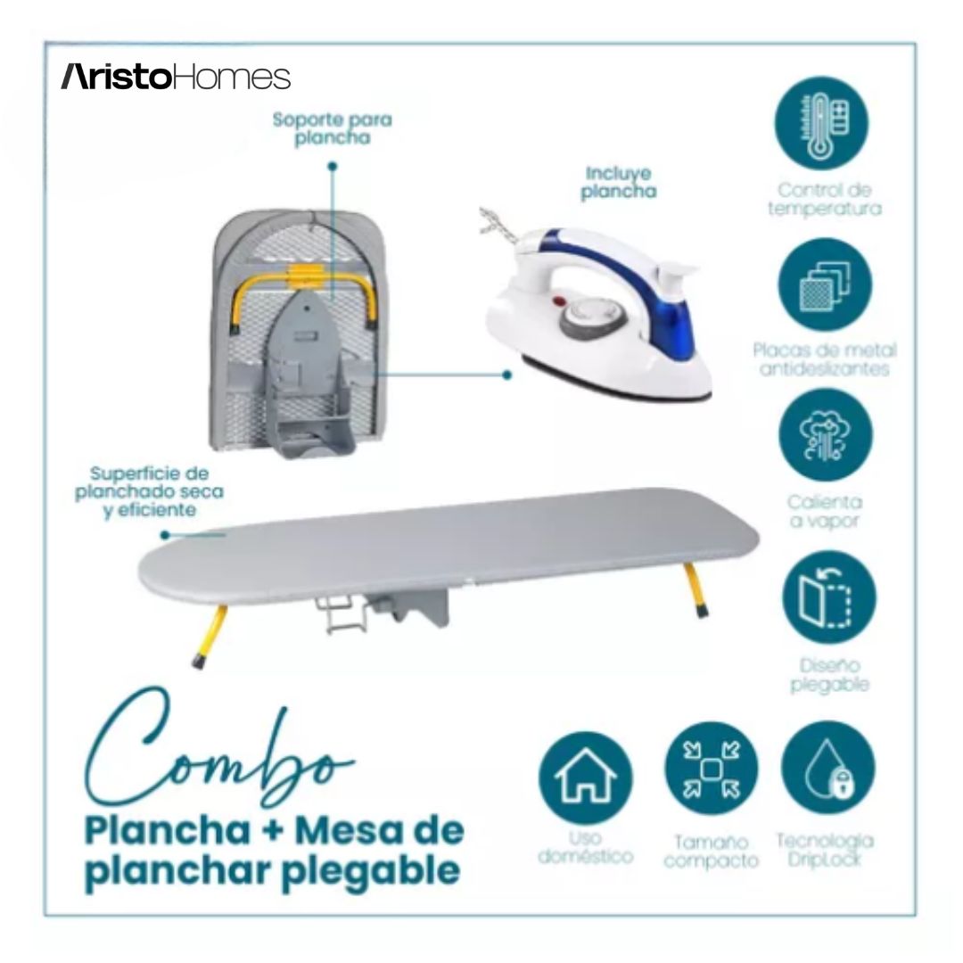 Plegable + Plancha