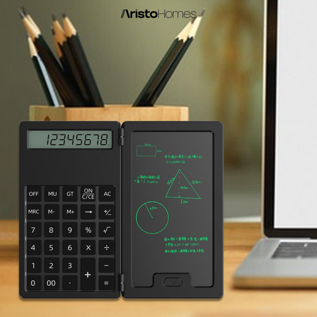 Calculadora 2 en 1 con Pizarra Digital✍️Cálculos y Notas al Instante