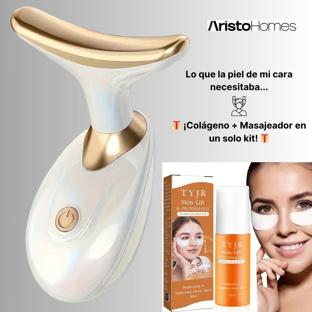 Colágeno + Masajeador Facial Reafirmante