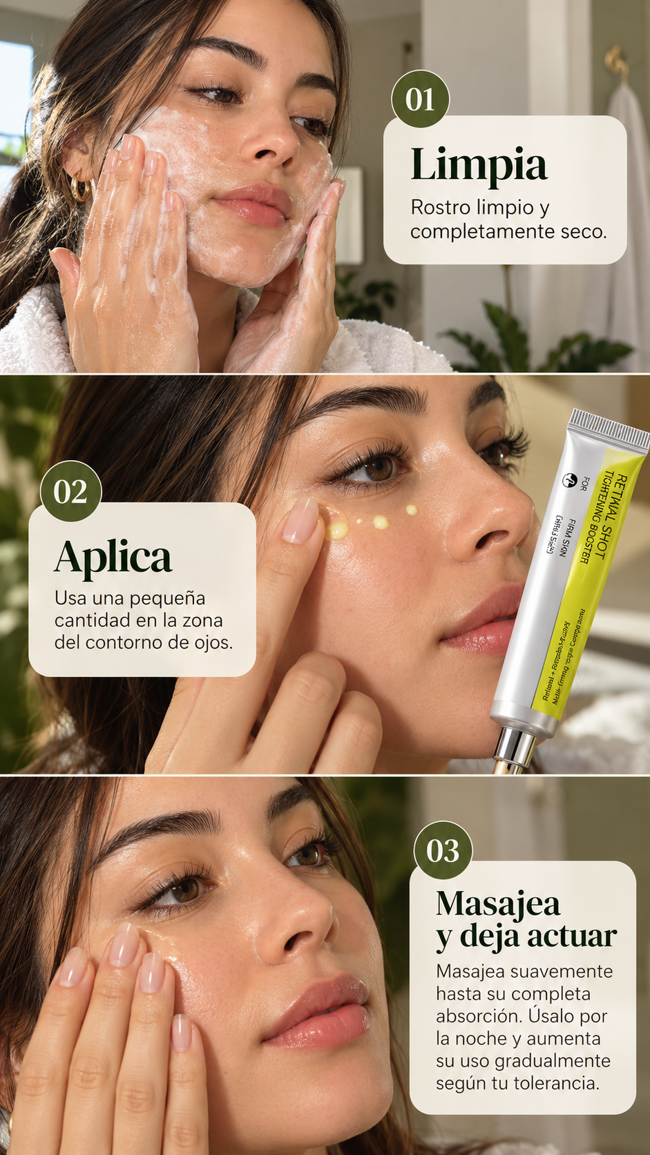 CREMA FACIAL RETINAL