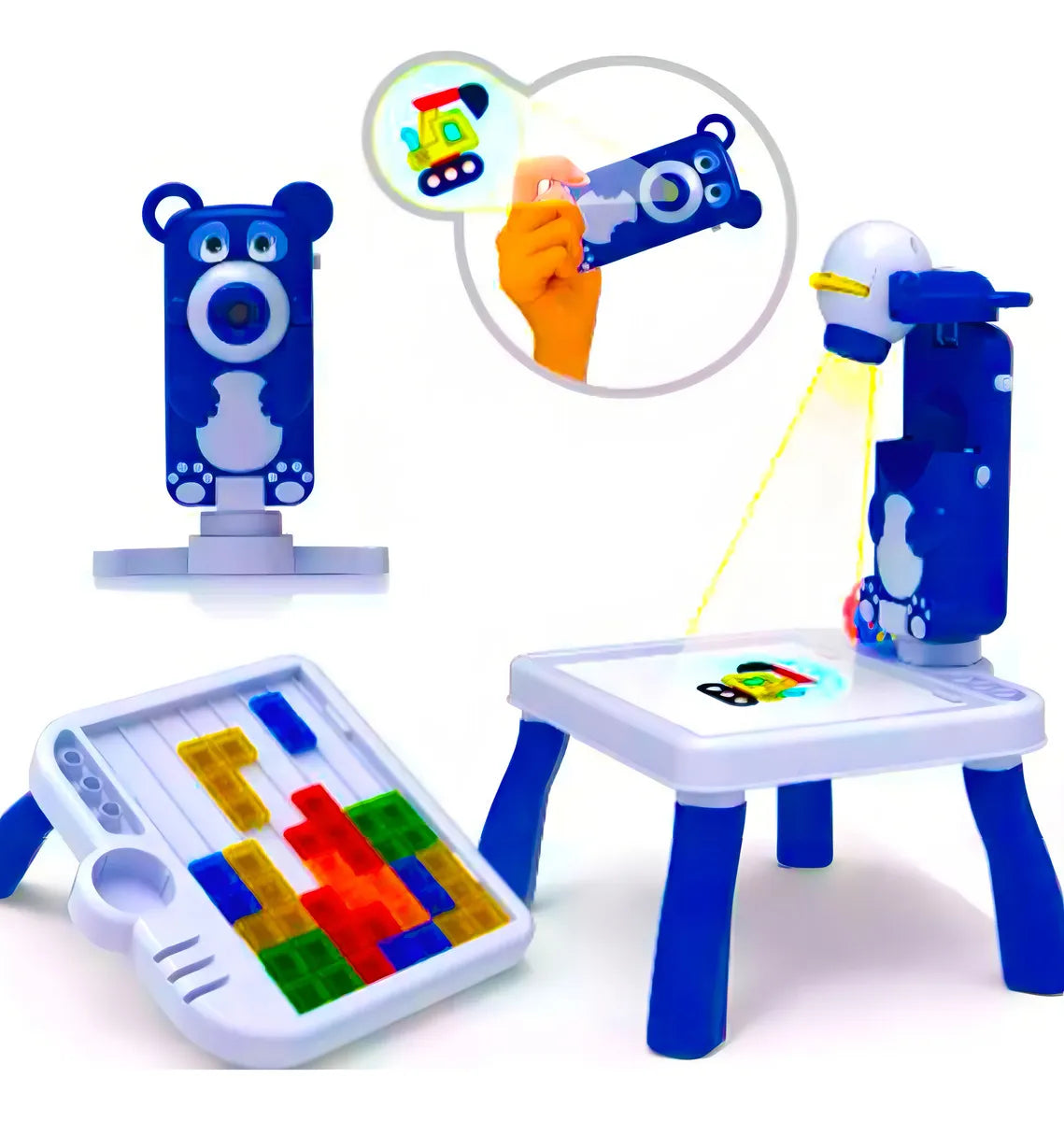 Mesa Proyectora Educativa 3 en 1 ✨Dibuja, aprende y crea mientras se divierte