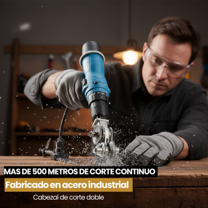 CORTAFAST™ Tu taladro ahora también corta metal