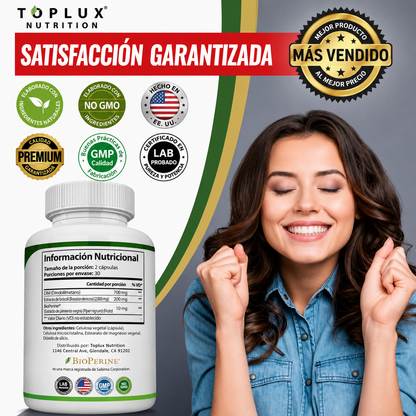 🌿 Apoya Tu Bienestar Hormonal Natural Con ÉLORA DIM + BioPerine®
