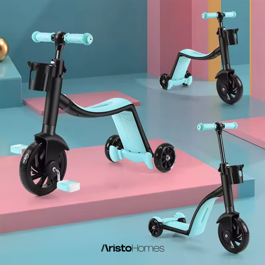Scooter 3 en 1: La Aventura sobre Ruedas que Crece con tu Pequeño 🚴‍♂️💙