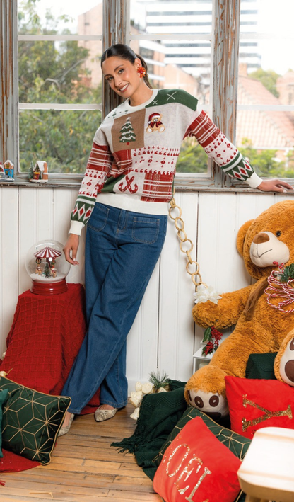 Suéter Navideño Familiar 👨‍👩‍👧‍👦 🎅