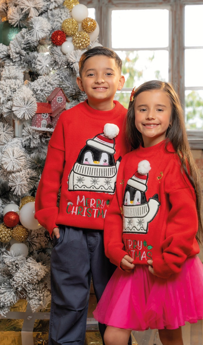 Suéter Navideño Familiar 👨‍👩‍👧‍👦 🎅