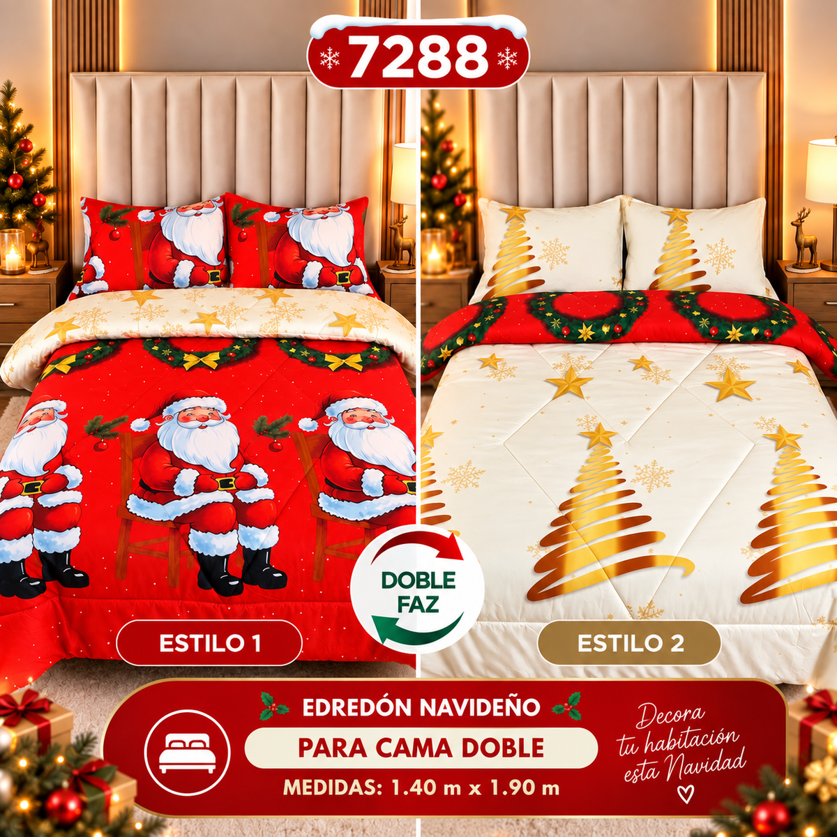 Viste Tu Habitación de Magia Esta Navidad 🎄