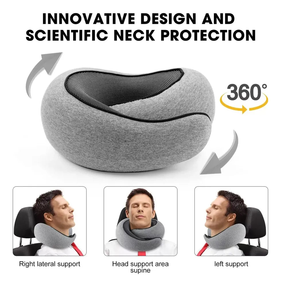 Kit Almohada Viajera de Espuma con Memoria 💤