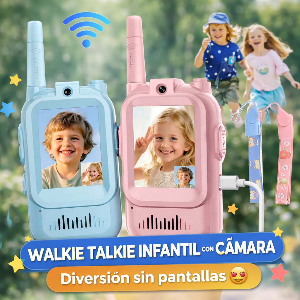 2️⃣ 📡 Diversión sin límites: habla, juega y toma fotos en tiempo real