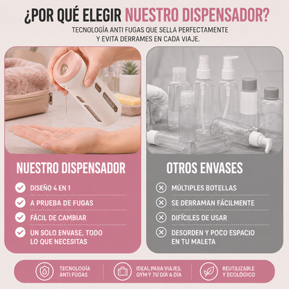 El Dispensador 4 En 1 Que Toda Girl Organizada Quiere En Su Bolso 💖