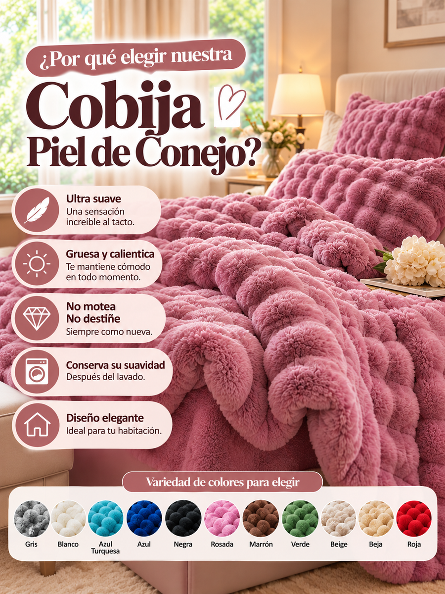 Porque no es solo una cobija, es una nueva forma de disfrutar tus noches