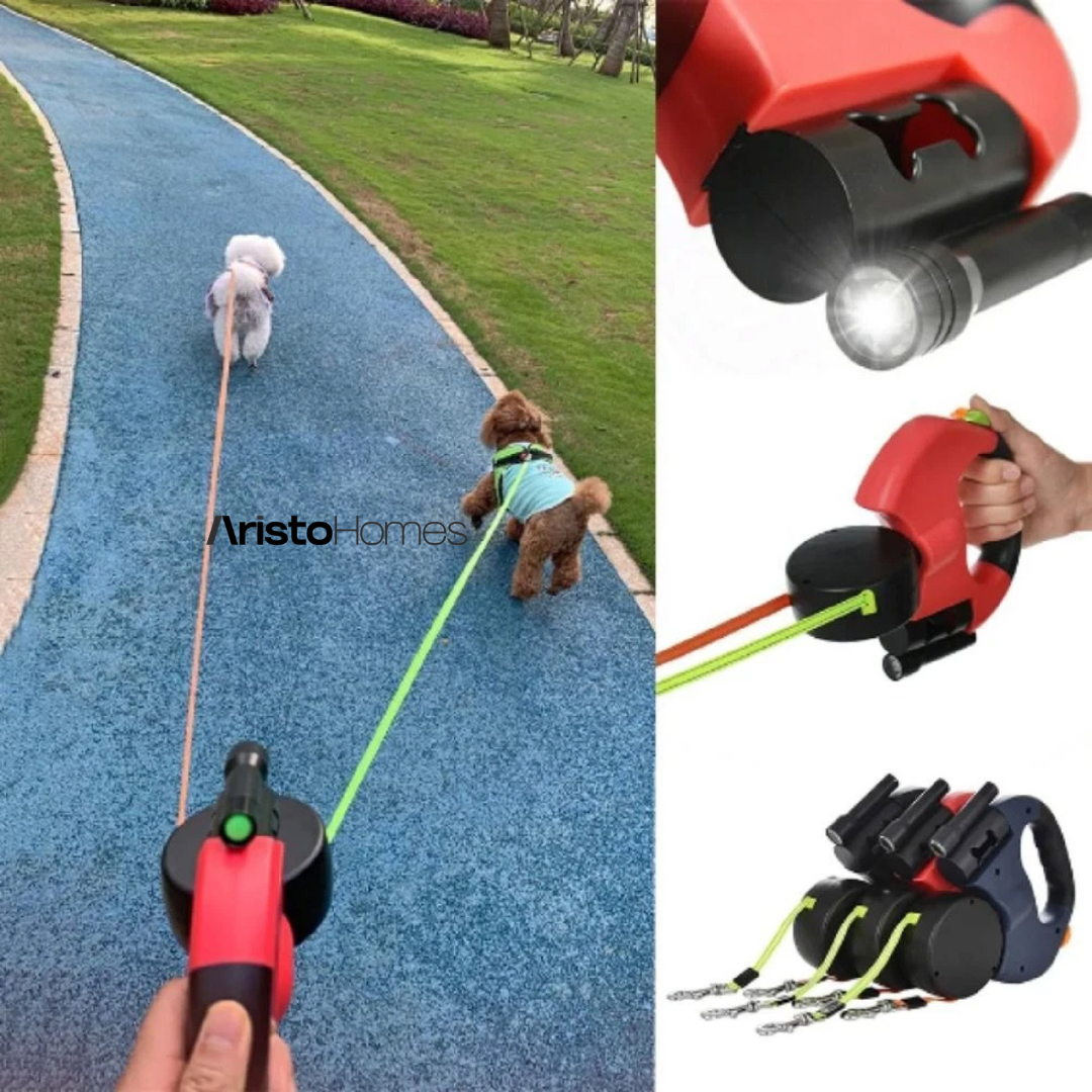 DualWalk™ Paseos fáciles y cómodos con tus dos peludos