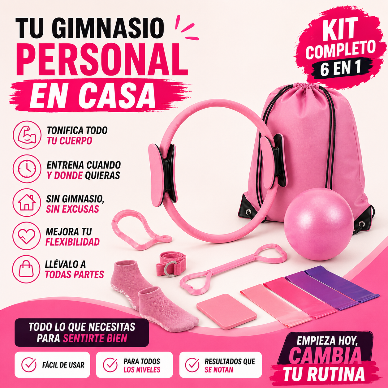 💖 Convierte Tu Casa En Tu Lugar Favorito Para Entrenar