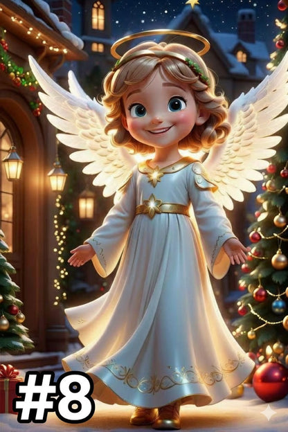 Funda Navideña para Puerta 🎄✨Transforma tu entrada en segundos