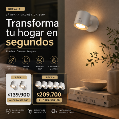 5 razones por las que esta luz rediseña cada rincón de tu hogar