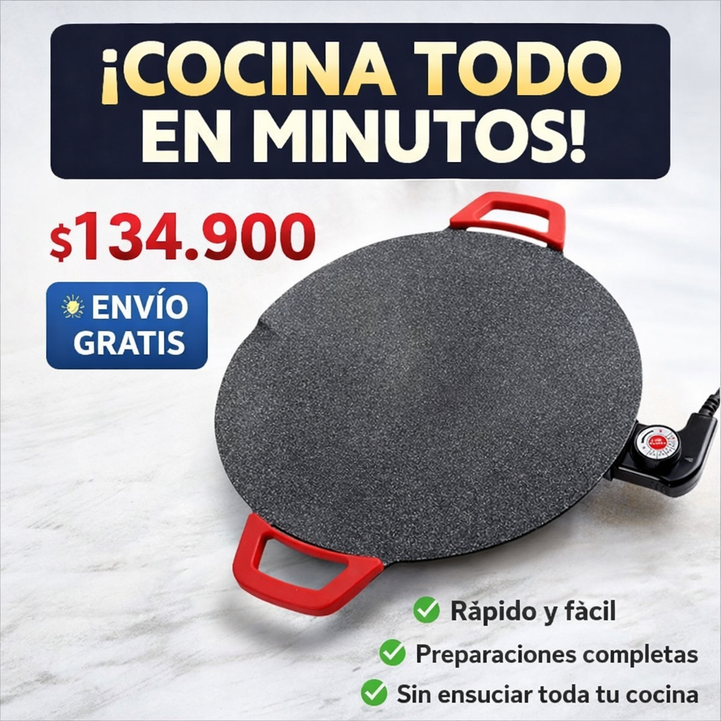 El sartén eléctrico que completa tu cocina