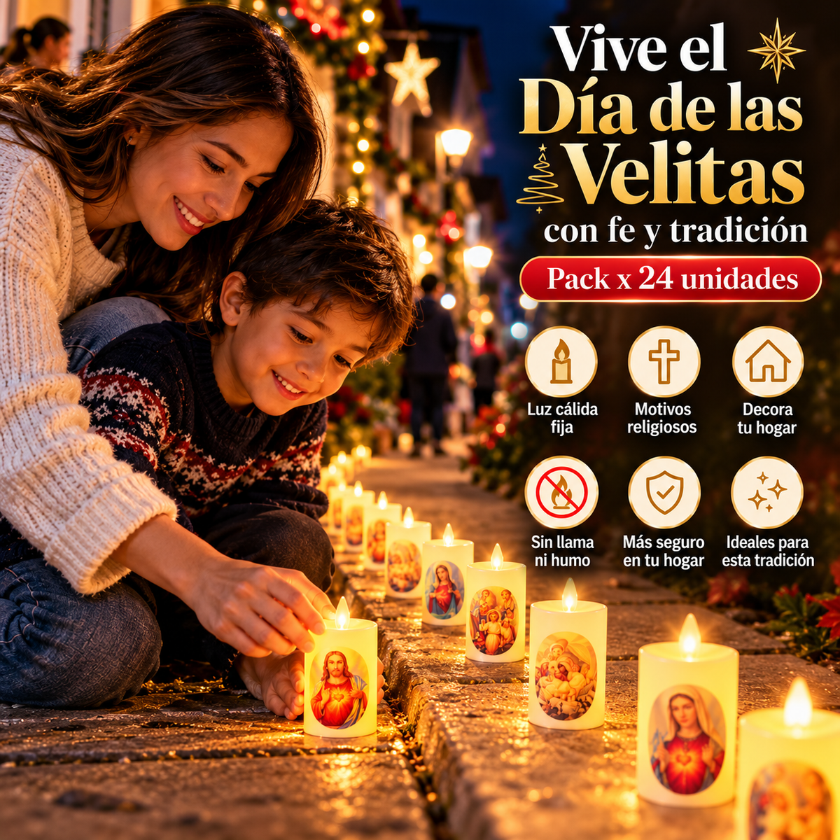 ¿Quieres un ambiente acogedor sin riesgos de fuego?