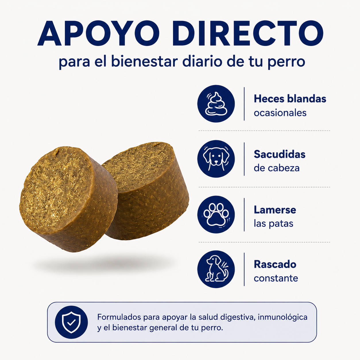 PROBIOPET™ El snack diario que ayuda a fortalecer la digestión, defensas y bienestar de tu perro