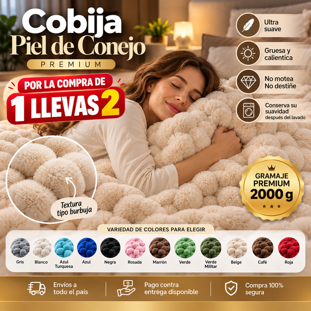 Duerme cálido y cómodo cada noche