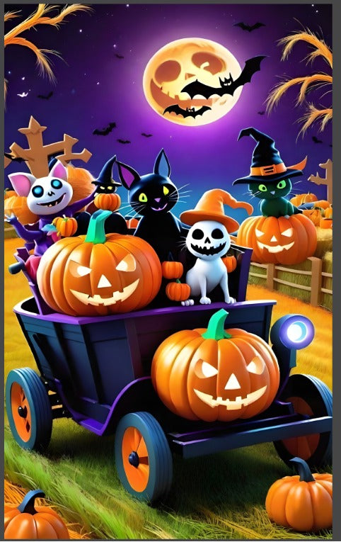 ✨Funda para Puerta de Halloween 👻🕸️