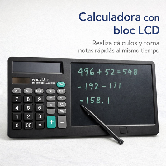 Calcula y escribe al instante sin usar papel nunca más