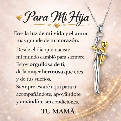 💖 El regalo que no se olvida: un abrazo eterno que mamá puede llevar siempre