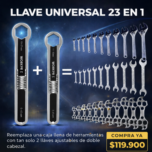 💥 Olvídate de las cajas llenas de herramientas estas 2 llaves lo hacen TODO