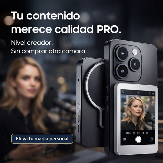 📱✨ Convierte tu celular en un monitor profesional para contenido de alto nivel
