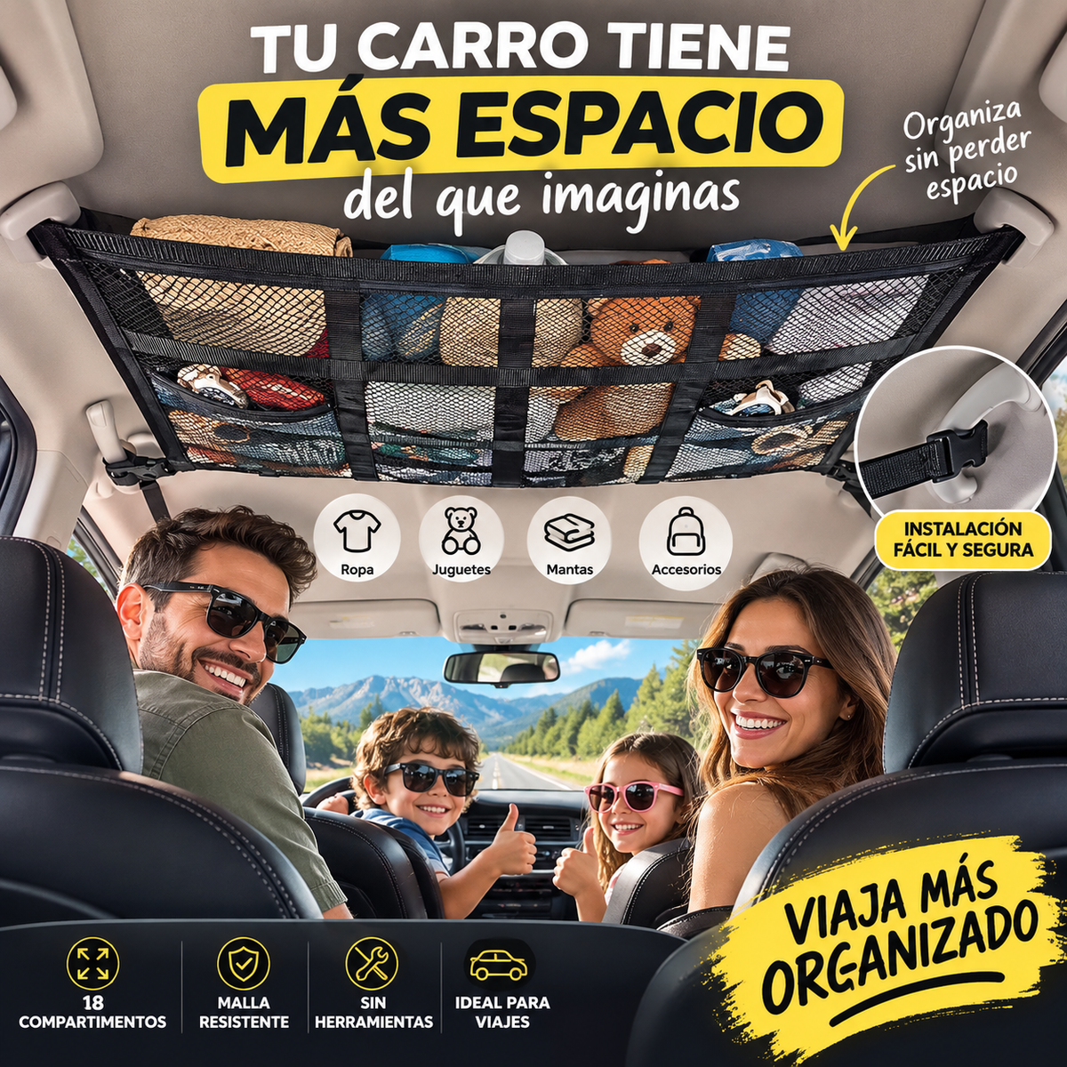 ¿Y si el espacio que necesitas… ya estuviera dentro de tu carro? 👀