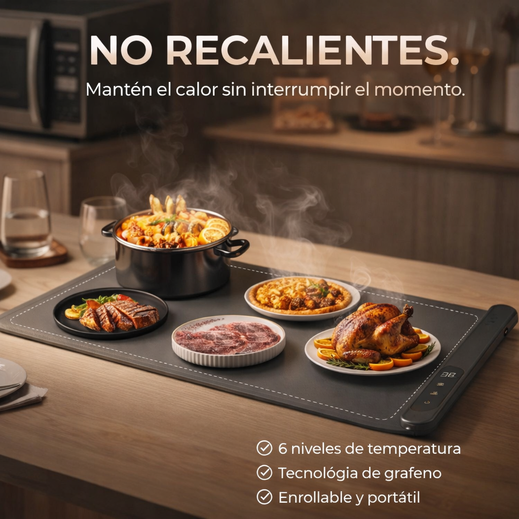 ⚡Mantén Tu Comida Caliente Hasta el Último Bocado