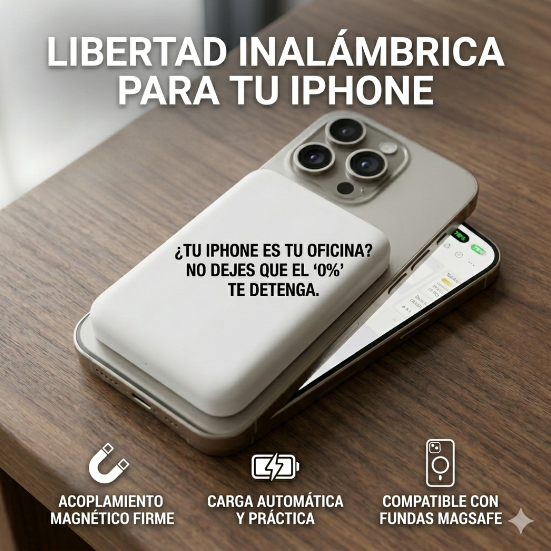 ⚡ Energía Sin Interrupciones Para Tu iPhone