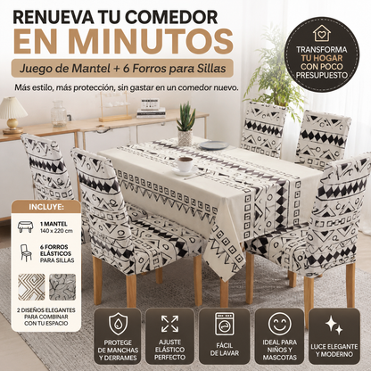 ✨ ¡Haz que tu comedor luzca como nuevo sin gastar una fortuna!