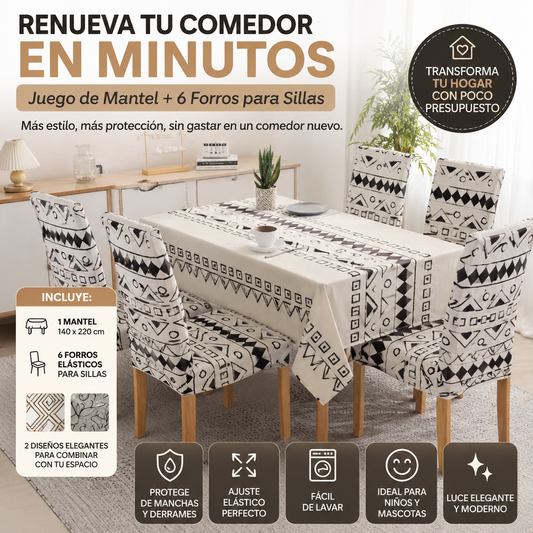 ✨ ¡Haz que tu comedor luzca como nuevo sin gastar una fortuna!