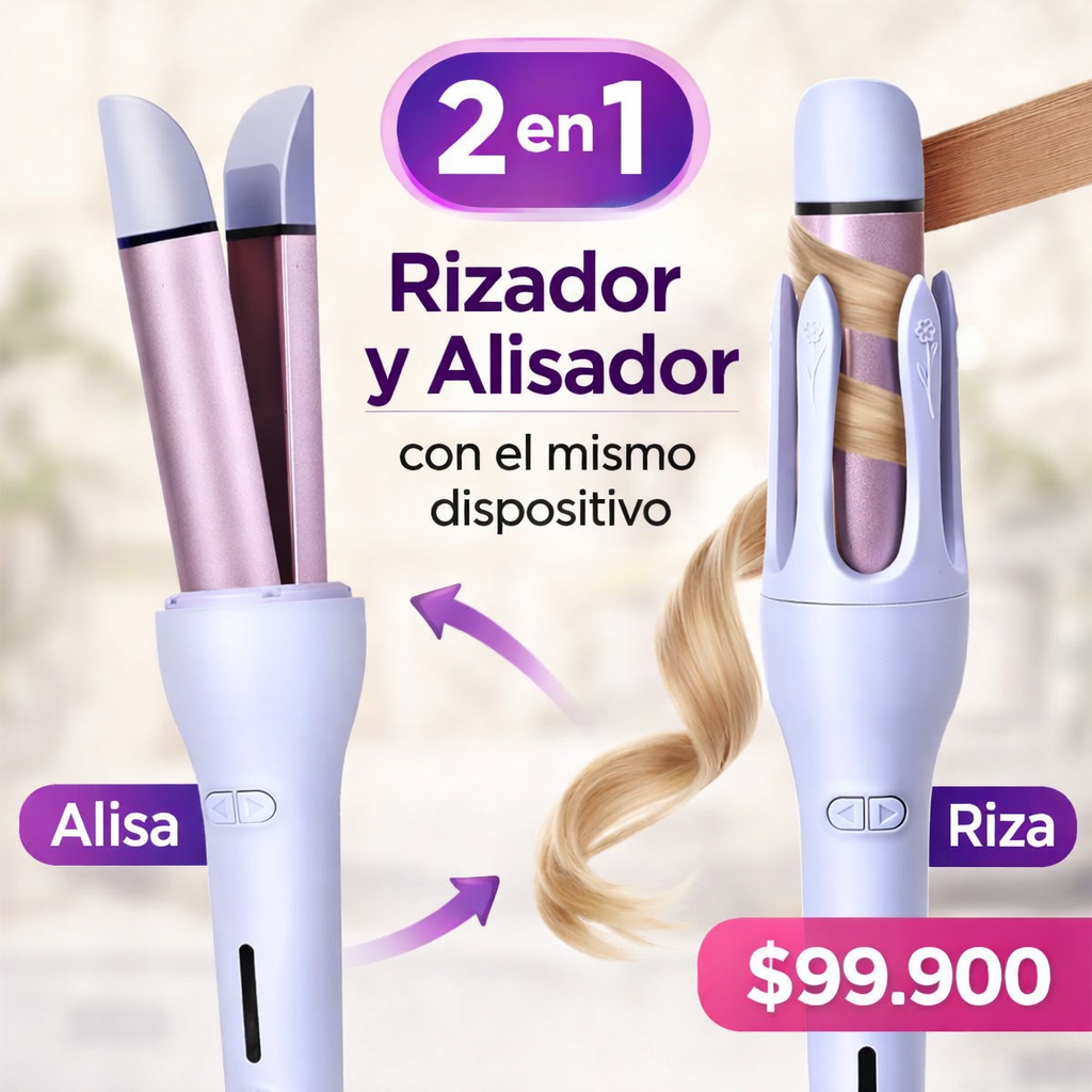 ✨ Cabello Liso o Rizado en Minutos Sin Salir de Casa