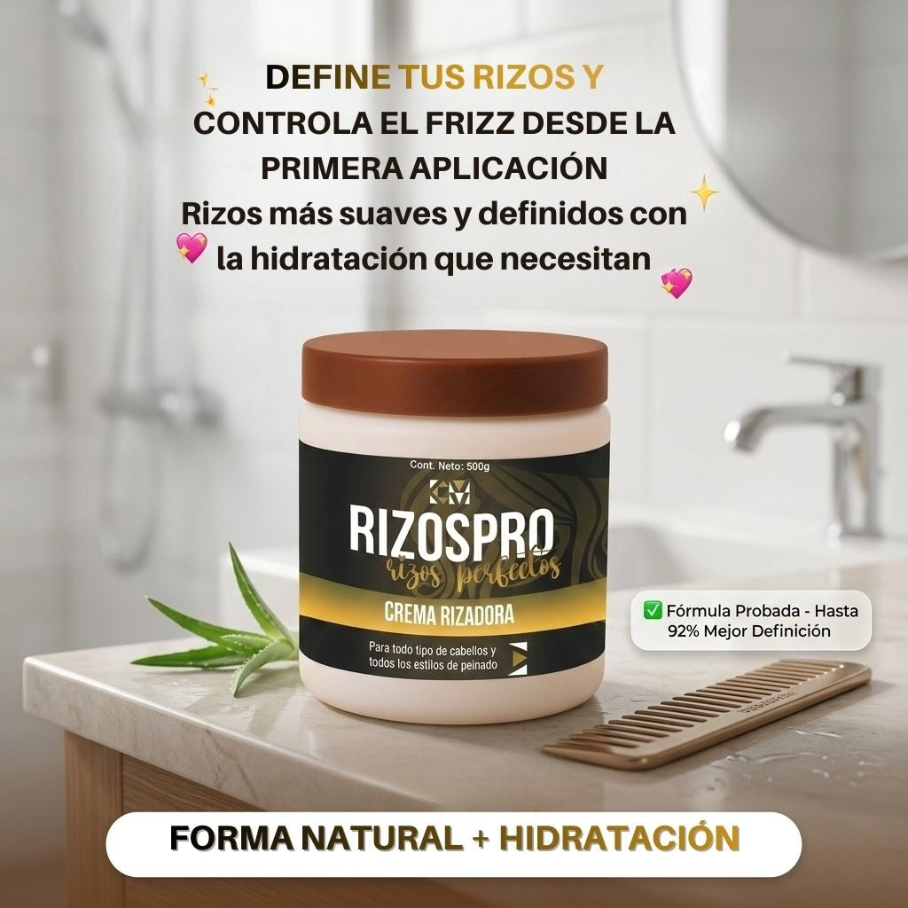 ✨Rizos más definidos, suaves y con brillo natural