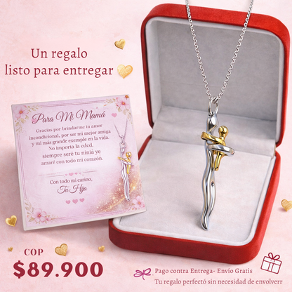 💖 El regalo que no se olvida: un abrazo eterno que mamá puede llevar siempre
